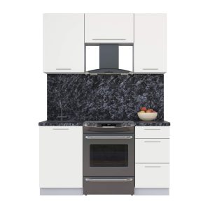 ГОТОВАЯ КУХНЯ ПЛАСТИК 1,5А (ЗЕФИРНЫЙ/ ЗЕФИРНЫЙ)