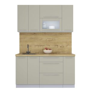 ГОТОВАЯ КУХНЯ ПЛАСТИК 1,5В (ЛАТТЕ/ ЛАТТЕ)