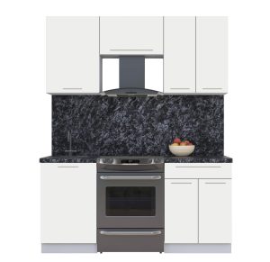 ГОТОВАЯ КУХНЯ ПЛАСТИК 1,7А (ЗЕФИРНЫЙ/ ЗЕФИРНЫЙ)