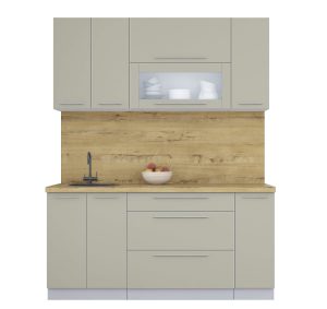 ГОТОВАЯ КУХНЯ ПЛАСТИК 1,7В (ЛАТТЕ/ ЛАТТЕ)