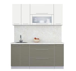 ГОТОВАЯ КУХНЯ ПЛАСТИК 1,7В (ЗЕФИРНЫЙ/ КВАРЦЕВЫЙ)