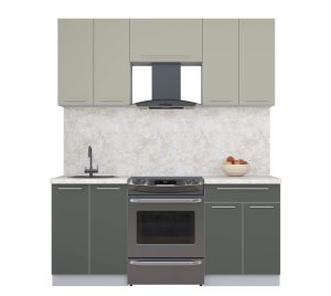 ГОТОВАЯ КУХНЯ ПЛАСТИК 1,8А (ЛАТТЕ/ ШТОРМ)