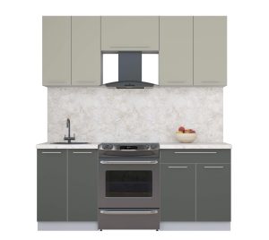 ГОТОВАЯ КУХНЯ ПЛАСТИК 1,9А (ЛАТТЕ/ ШТОРМ)