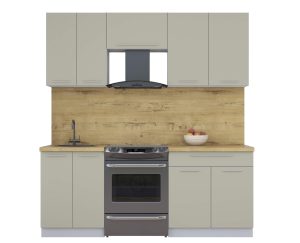 ГОТОВАЯ КУХНЯ ПЛАСТИК 2,0А (ЛАТТЕ/ ЛАТТЕ)