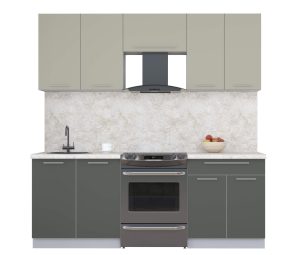 ГОТОВАЯ КУХНЯ ПЛАСТИК 2,1А (ЛАТТЕ/ ШТОРМ)