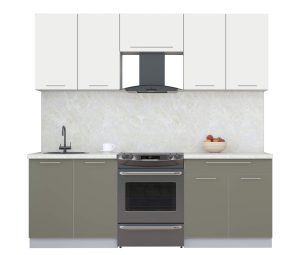 ГОТОВАЯ КУХНЯ ПЛАСТИК 2,2А (ЗЕФИРНЫЙ/ КВАРЦЕВЫЙ)