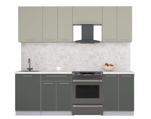 ГОТОВАЯ КУХНЯ ПЛАСТИК 2,3А (ЛАТТЕ/ ШТОРМ)