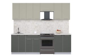 ГОТОВАЯ КУХНЯ ПЛАСТИК 2,5А (ЛАТТЕ/ ШТОРМ)