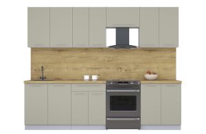 ГОТОВАЯ КУХНЯ ПЛАСТИК 2,7А (ЛАТТЕ/ ЛАТТЕ)