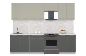 ГОТОВАЯ КУХНЯ ПЛАСТИК 2,7А (ЛАТТЕ/ ШТОРМ)