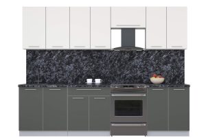 ГОТОВАЯ КУХНЯ ПЛАСТИК 2,8А (ЗЕФИРНЫЙ/ ШТОРМ)