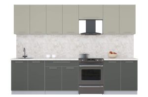 ГОТОВАЯ КУХНЯ ПЛАСТИК 3,0А (ЛАТТЕ/ ШТОРМ)