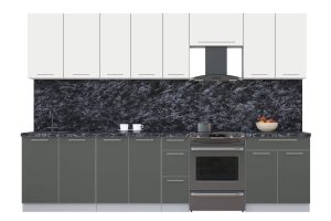 ГОТОВАЯ КУХНЯ ПЛАСТИК 3,1А (ЗЕФИРНЫЙ/ ШТОРМ)