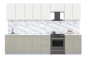 ГОТОВАЯ КУХНЯ ПЛАСТИК 3,2А (ЗЕФИРНЫЙ/ ЛАТТЕ)