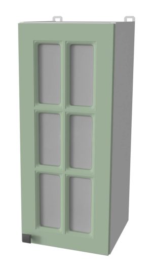 ШКАФ ВЕРХНИЙ ДЕКО SOFT-TOUCH ВШ30СТ-720-1ДВ (МЯТА)