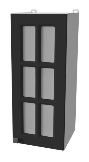 ШКАФ ВЕРХНИЙ ДЕКО SOFT-TOUCH ВШ30СТ-720-1ДВ (ПЕПЕЛ)