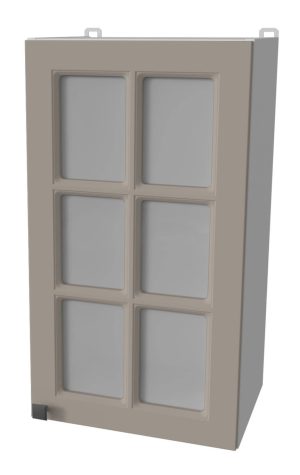 ШКАФ ВЕРХНИЙ ДЕКО SOFT-TOUCH ВШ40СТ-720-1ДВ (ЛУНА)