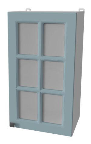 ШКАФ ВЕРХНИЙ ДЕКО SOFT-TOUCH ВШ40СТ-720-1ДВ (ОКЕАН)