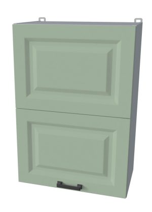 ШКАФ ВЕРХНИЙ ДЕКО SOFT-TOUCH ВШ50-720-2ДГ HERMES (МЯТА)