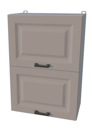 ШКАФ ВЕРХНИЙ ДЕКО SOFT-TOUCH ВШ50-720-2ДГ (ЛУНА)