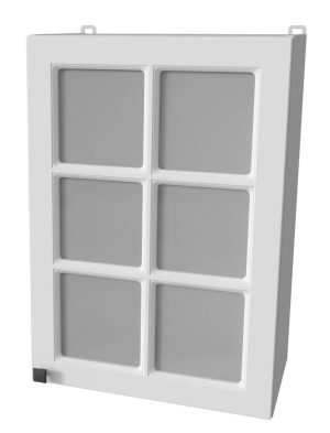 ШКАФ ВЕРХНИЙ ДЕКО SOFT-TOUCH ВШ50СТ-720-1ДВ (БЕЛЫЙ)