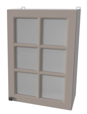 ШКАФ ВЕРХНИЙ ДЕКО SOFT-TOUCH ВШ50СТ-720-1ДВ (ЛУНА)