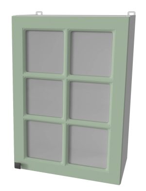 ШКАФ ВЕРХНИЙ ДЕКО SOFT-TOUCH ВШ50СТ-720-1ДВ (МЯТА)