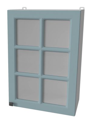 ШКАФ ВЕРХНИЙ ДЕКО SOFT-TOUCH ВШ50СТ-720-1ДВ (ОКЕАН)