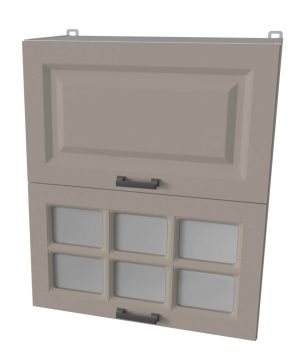 ШКАФ ВЕРХНИЙ ДЕКО SOFT-TOUCH ВШ60-720-2ДГ(1СТ) (ЛУНА)