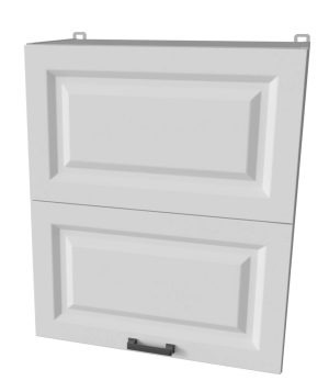 ШКАФ ВЕРХНИЙ ДЕКО SOFT-TOUCH ВШ60-720-2ДГ HERMES (БЕЛЫЙ)
