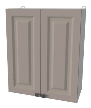 ШКАФ ВЕРХНИЙ ДЕКО SOFT-TOUCH ВШ60-720-2ДВ (ЛУНА)
