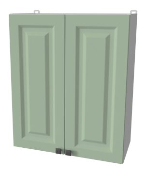 ШКАФ ВЕРХНИЙ ДЕКО SOFT-TOUCH ВШ60-720-2ДВ (МЯТА)