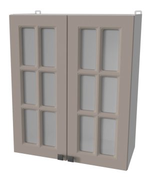 ШКАФ ВЕРХНИЙ ДЕКО SOFT-TOUCH ВШ60СТ-720-2ДВ (ЛУНА)