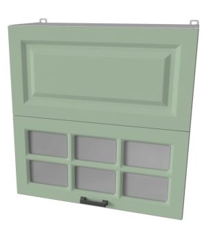 ШКАФ ВЕРХНИЙ ДЕКО SOFT-TOUCH ВШ70-720-2ДГ(1СТ) HERMES (МЯТА)