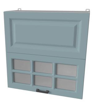 ШКАФ ВЕРХНИЙ ДЕКО SOFT-TOUCH ВШ70-720-2ДГ(1СТ) HERMES (ОКЕАН)