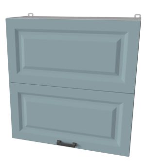 ШКАФ ВЕРХНИЙ ДЕКО SOFT-TOUCH ВШ70-720-2ДГ HERMES (ОКЕАН)