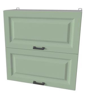ШКАФ ВЕРХНИЙ ДЕКО SOFT-TOUCH ВШ70-720-2ДГ (МЯТА)
