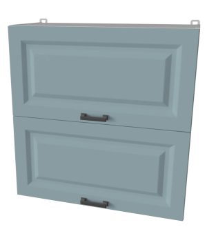 ШКАФ ВЕРХНИЙ ДЕКО SOFT-TOUCH ВШ70-720-2ДГ (ОКЕАН)