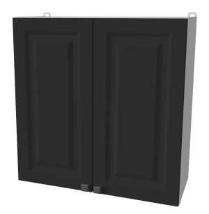 ШКАФ ВЕРХНИЙ ДЕКО SOFT-TOUCH ВШ70-720-2ДВ (ПЕПЕЛ)