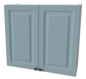 ШКАФ ВЕРХНИЙ ДЕКО SOFT-TOUCH ВШ80-720-2ДВ (ОКЕАН)