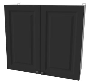 ШКАФ ВЕРХНИЙ ДЕКО SOFT-TOUCH ВШ80-720-2ДВ (ПЕПЕЛ)