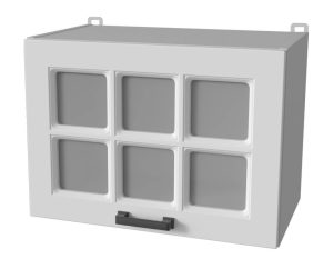 ШКАФ ВЕРХНИЙ ПОД ВЫТЯЖКУ ДЕКО SOFT-TOUCH ВШГ50СТ-360 (БЕЛЫЙ)