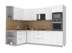 ГОТОВАЯ КУХНЯ ЛАЙТ 1,68Х2,8 (БЕЛЫЙ/БЕЛЫЙ)