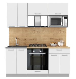 ГОТОВАЯ КУХНЯ ЛАЙТ 1,8ВТ (БЕЛЫЙ/ БЕЛЫЙ)