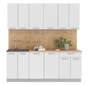 ГОТОВАЯ КУХНЯ ЛАЙТ 2,0-60 (БЕЛЫЙ/ БЕЛЫЙ)