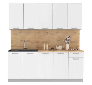 ГОТОВАЯ КУХНЯ ЛАЙТ 2,0 (БЕЛЫЙ/ БЕЛЫЙ)