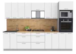 ГОТОВАЯ КУХНЯ ЛАЙТ 3,0ВТ (БЕЛЫЙ/ БЕЛЫЙ)