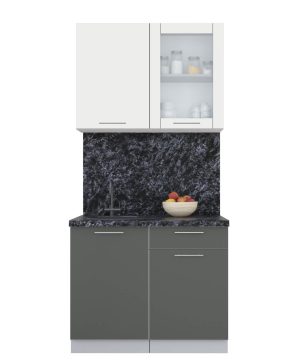 ГОТОВАЯ КУХНЯ ПЛАСТИК 1,0Б (ЗЕФИРНЫЙ/ ШТОРМ)