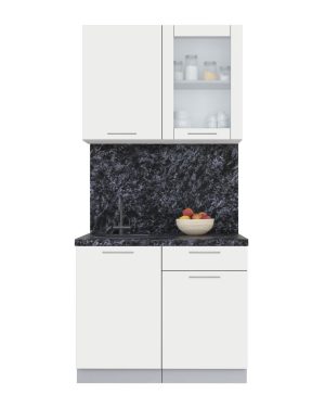 ГОТОВАЯ КУХНЯ ПЛАСТИК 1,0Б (ЗЕФИРНЫЙ/ ЗЕФИРНЫЙ)