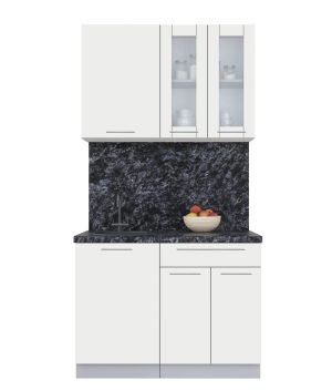 ГОТОВАЯ КУХНЯ ПЛАСТИК 1,1Б (ЗЕФИРНЫЙ/ ЗЕФИРНЫЙ)